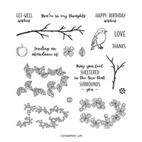 Stampin' Up! Seasonal Branches Get Well Card – Sneak Peek! – Inky