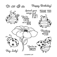 STAMPIN' UP little lady bug